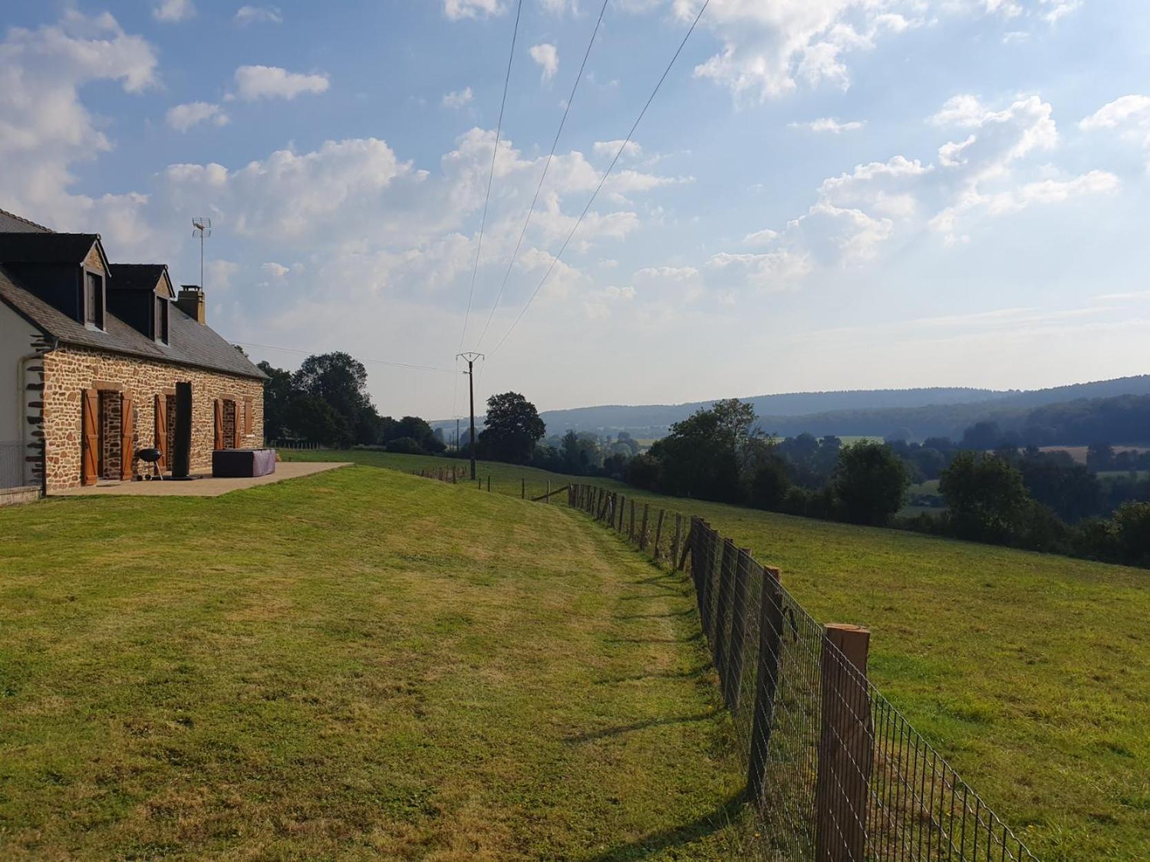 Gite Avec Vue Panoramique, Ideal Pour Un Weekend ! Mont-Saint-Jean  Εξωτερικό φωτογραφία